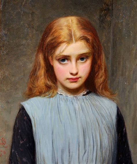 Charles Sillem Lidderdale 1831 1895 British Bust Portrait Of A Young