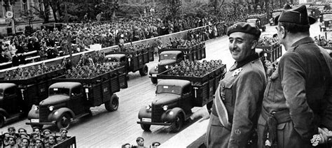 Cronología De La Historia De España Xv Dictadura De Francisco Franco