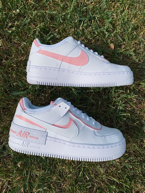 Baby Pink Shadow Custom Air Force 1s Af1s Etsy Canada