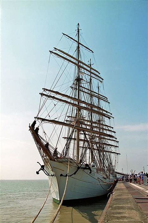 This Is The Four Masted Bark Sedov As I Discovered Her On July 22 1990