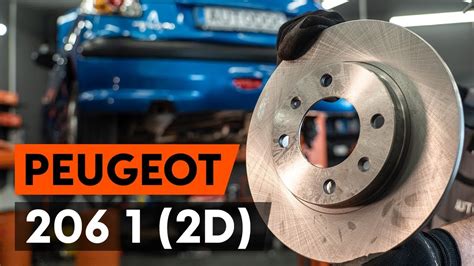 Peugeot 206 1 2d Hátsó Féktárcsa Csere ÚtmutatÓ Autodoc Youtube