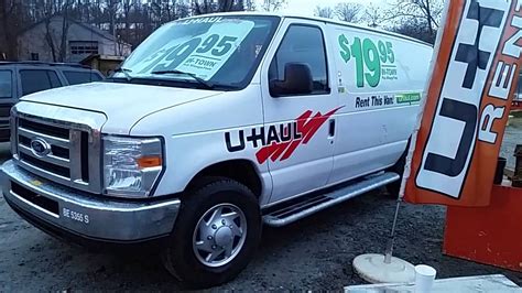 Uhaul Cargo Van Trailer Truck Rental In Asheville Nc 28803 Youtube
