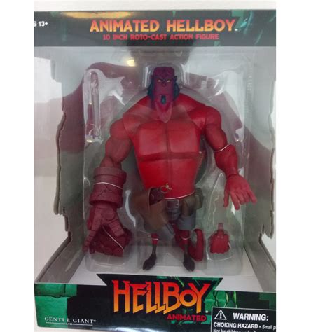 Hellboy Animated 10 Inch Roto Cast Action Figure Nib Hobbies And Toys