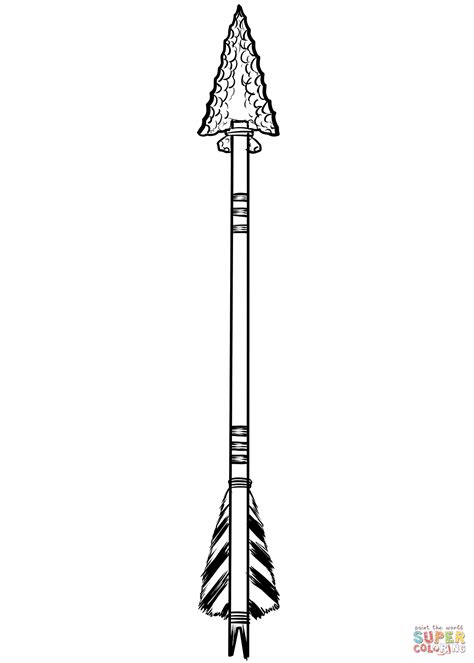 Arrow Coloring Page Free Printable Coloring Pages