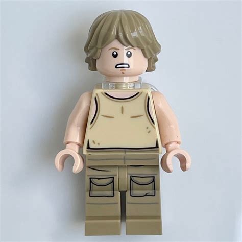 Lego Set Fig 004307 Luke Skywalker Dagobah Outfit Tan Tank Top With