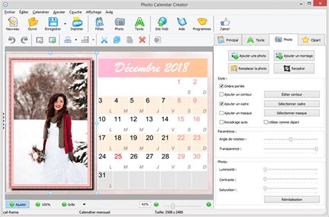 Créez Un Calendrier Avec Photos Pour 2019 Commencez Avec 200 Modèles