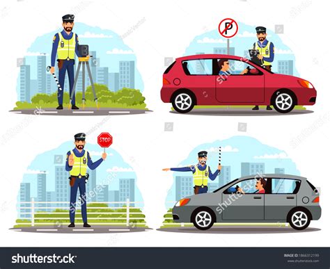 26428 Policeman On The Road Images Stock Photos And Vectors Shutterstock