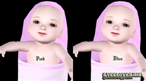 Syeelovesimsforever Baby Skin Updated Version