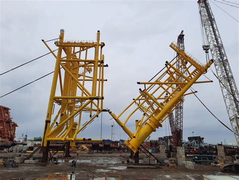 Slpe Designed Hollandse Kust Noord Oss Substructure Enters Final Stages Of Fabrication