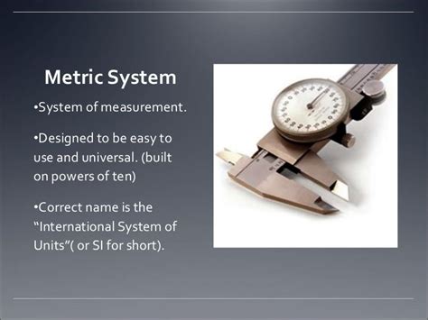 Metric Converstions Metric Steps With King Henry Saying