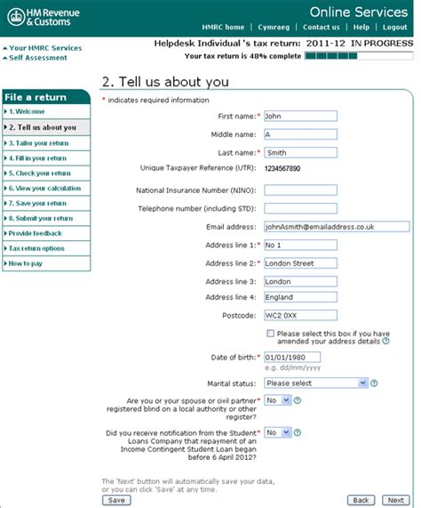Hmrc Self Assessment Tax Return Self Assessment How To See If You