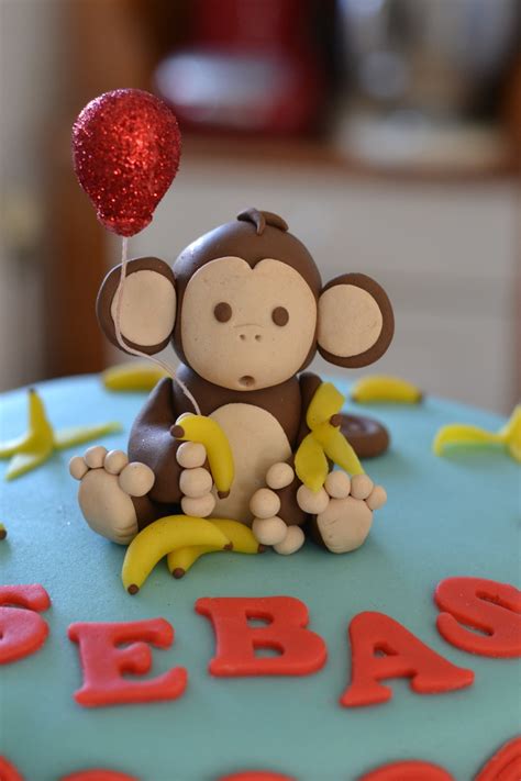 Little Monkey Birthday Cake
