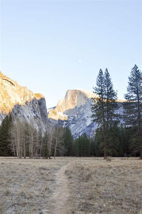 Winter Hiking In Yosemite National Park Yosemite Falls Trail