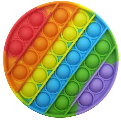 Chuckle & roar pop it! 1x Push pop It pop bubble sensory fidget toy autism stress ...