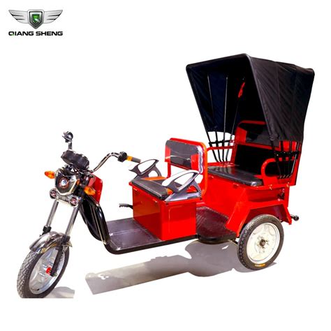 2019 The New Design Adult Tricycle For Two Passenger 3 Wheel Electric