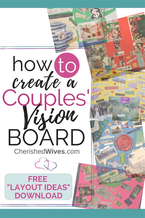 Creating A Couples’ Vision Board The 4 D Approach Cherished Wives And Kimberly Walton