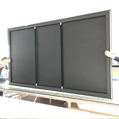 120 Inch Xyscreens Ultra Thin Fixed Frame Alr Clr Projection Screen