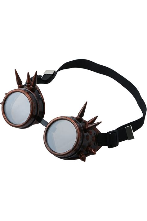 steampunk spike goggles copper angel clothing