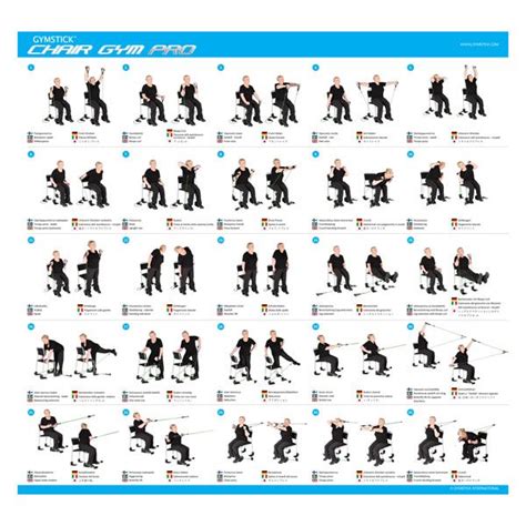 Chair Gym Exercise Workout List Gymstickchairworkouts