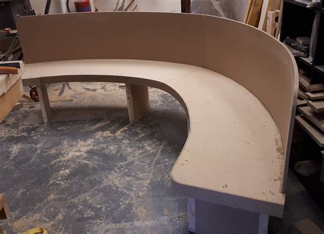 Curved Bench Seat Design Woodwork Making Wood Work For You