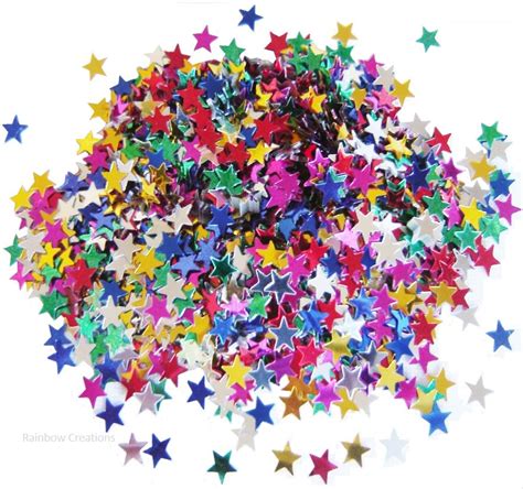 Glitter Star Sequins Childrens Craft Supplies Glitter