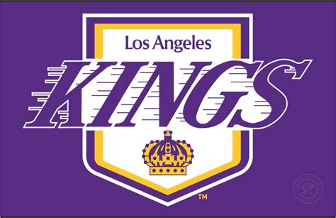 Los Angeles Kings Primary Dark Logo National Hockey League Nhl