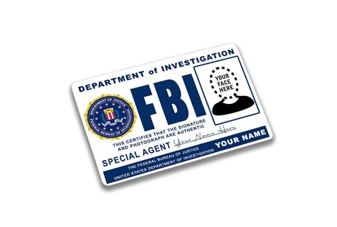 Custom Fbi Id Card