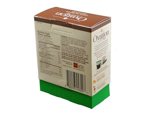 Ovation Mint Dark Chocolate Covered Candy Sticks 265 Ounce Box 6