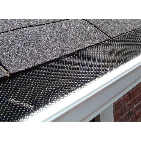 Metal Lock In Gutter Guard Fine Mesh Prevent Clogged Gutters Downspouts