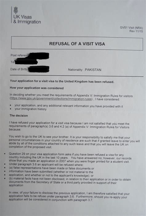 Invitation letter for australian tourist visa for family members. Family Visit Visa Refusal UK - Travel Stack Exchange