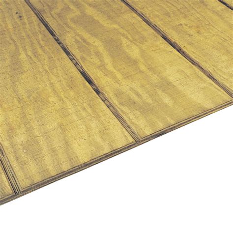 1132 In X 4 Ft X 8 Ft Rtd Southern Yellow Pine Plywood Sheathing