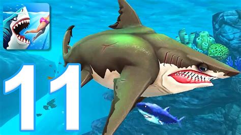 Hungry Shark World Gameplay Walkthrough Part 11 Megalodon Ios