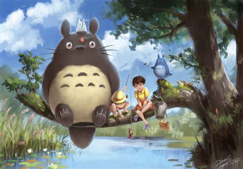Totoro Background 63 Images