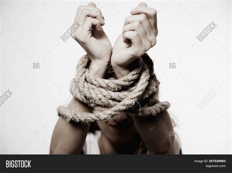 hands woman bound by image and photo free trial bigstock