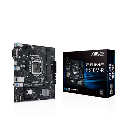 Asus Prime H510m R Hovedkort Intel H510 Intel Lga1200 Socket Ddr4