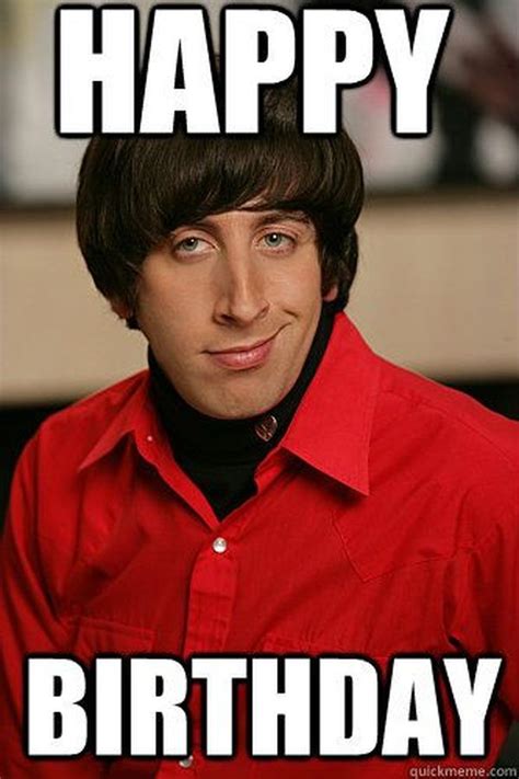 Best Big Bang Theory Birthday Meme Images Quotesbae