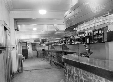Negative Interior Of The Phoenix Hotel Melbourne 1953