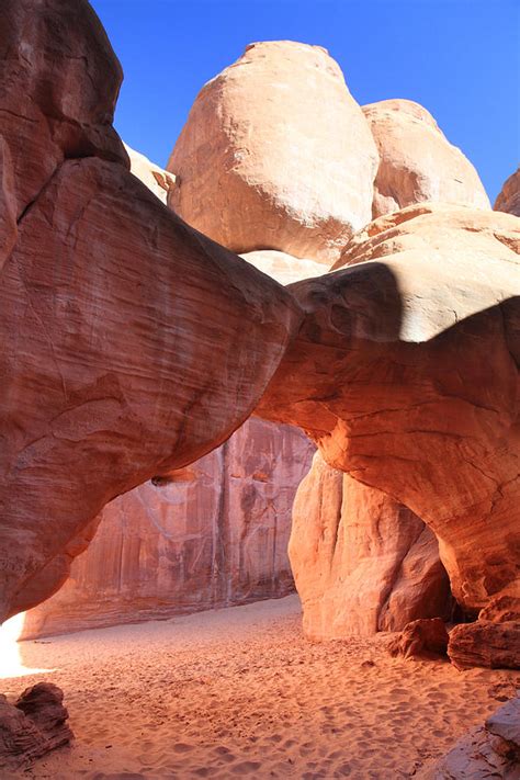 Sand Dune Arch In Arches National Park Photograph By Pierre Leclerc