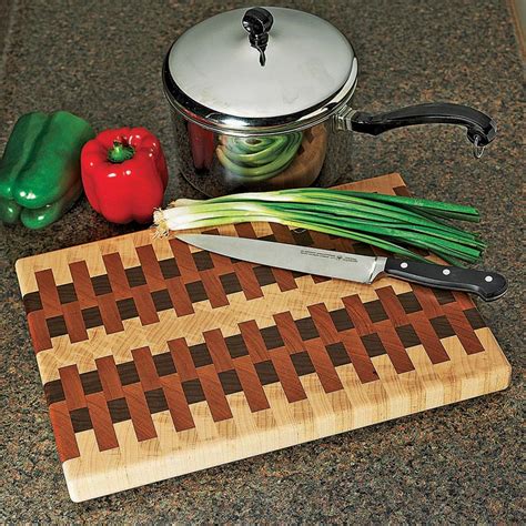 End Grain Cutting Board Woodworking Plan From Wood Magazine