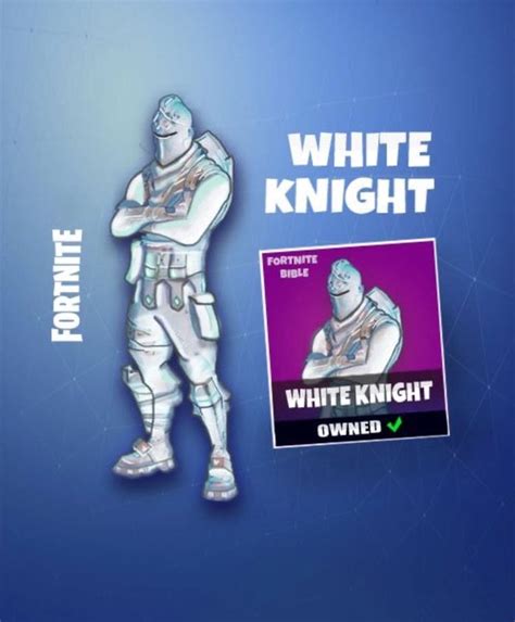 Prayoga How To Get White Knight Fortnite