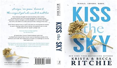 kiss the sky callaway sisters krista and becca ritchie in 2023 mini books book blog books