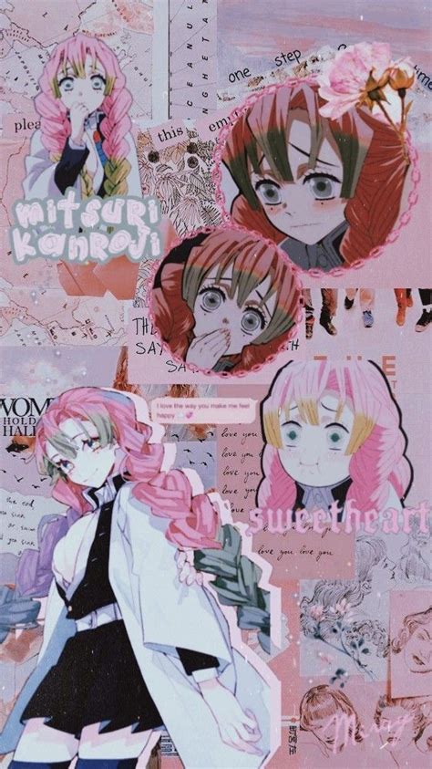 💗mitsuri Kanroji💗 Cute Anime Wallpaper Anime Poster Anime Art Beautiful