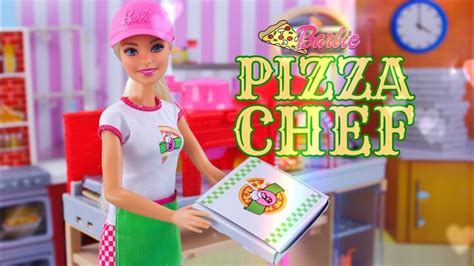 Barbie Pizza Chef Doll And Play Set Plus Barbie Bakery Chef Doll And Play
