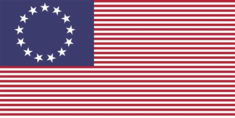Redesign: 50 Stripe and 13 Star American Flag ...