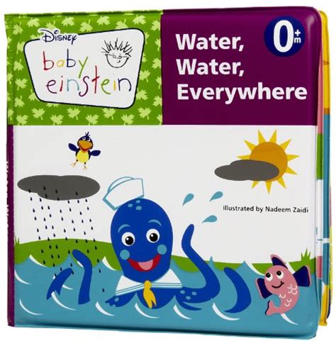 Baby Einstein Water Water Everywhere A Splash And Giggle Bath Book