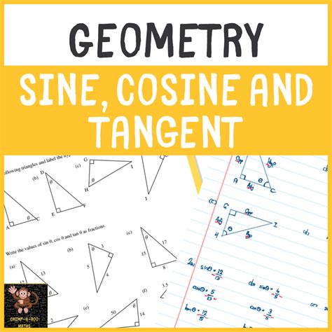 Trigonometry Sine Cosine And Tangent Free And Premium Teaching