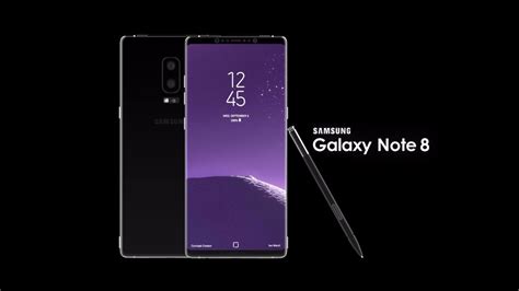 Samsung Galaxy Note 8 Introduction Concept Youtube