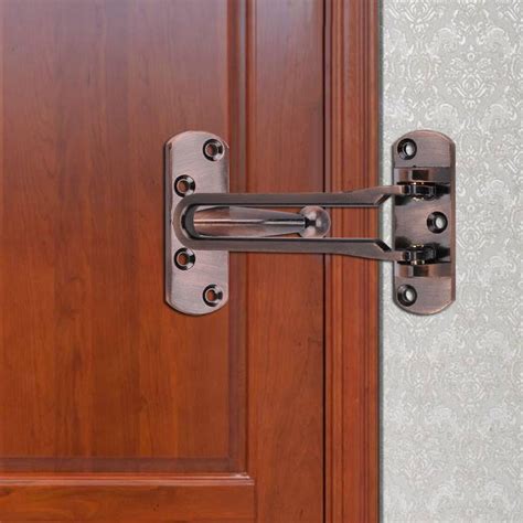 ccdes heavy duty zinc alloy safety guard security door lock latch for home hotel door heavy