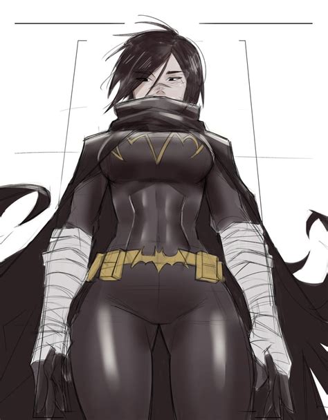 Batgirl And Cassandra Cain Dc Comics And 1 More Drawn By Rosetoya