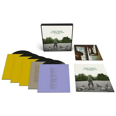 George Harrison All Things Must Pass [deluxe 5 Lp Box Set] Vinyl